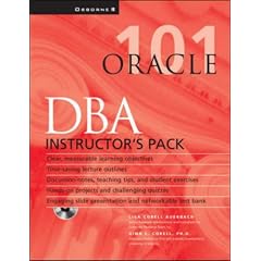 Instructor's Manual: Im Oracle DBA 101 Instructors Pack (Oracle Press Series)