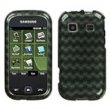 Metal Plaid 2D Silver Hard Protector Case Cover For Samsung Trender M380