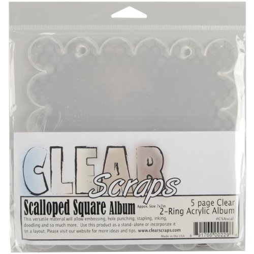 Scalloped Square Acrylic Album 7