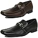 Alpine Swiss Men's Stelvio Lined Buckle Loafers Runs Narrow