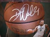 DERON WILLIAMS SIGNED AUTOGRAPHED BASKETBALL UTAH JAZZ COA