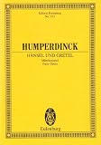 H�nsel und Gretel, Partitur