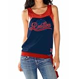 MLB Women's Boston Red Sox Ladies Tank (Navy, Medium)