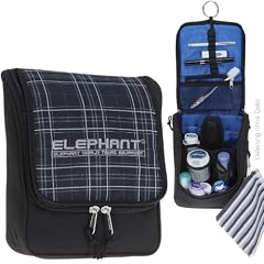 ELEPHANT Kulturtasche Beautycase zum Anh�ngen / Aufh�ngen Kulturbeutel / Plaid KARO