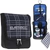 ELEPHANT Kulturtasche Beautycase zum Anh�ngen / Aufh�ngen Kulturbeutel / Plaid KARO