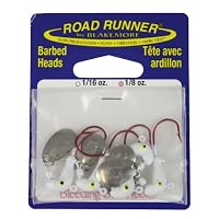 Blakemore TTI Fishing Co Road Runner Bleeding Bait (White, 1/8-Ounce) from Blakemore TTI Fishing Co