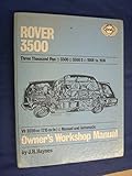 Rover 3500 owners workshop manual