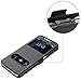 Galaxy S6 Case, EnGive Premium Slim Flip Imitation Leather Cover for Samsung Galaxy S6 G920 (Black)