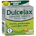 Dulcolax Laxative, 5 mg, Comfort Coated Tablets, 100 tablets
