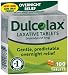 Dulcolax Laxative, 5 mg, Comfort Coated Tablets, 100 tablets