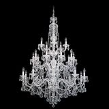 Schonbek Worldwide Lighting 3610-40H Sterling 25 Light Pendant in Silver