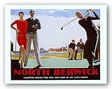 North Berwick by Andrew Johnson 30x24 Art Print Poster