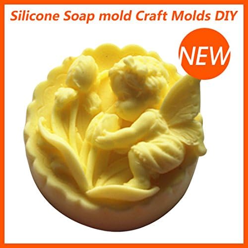 Cjeremy2000 C111 Butterfly Baby Flower Craft Art Silicone Soap mold Craft Molds DIY Handmade Candle Molds