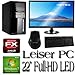 #4004 Silent Office / Multimedia PC Set mit Windows7 Home Premium 64 | Quad-Core! AMD FX-Series FX-4100 Turbo 4x3.7 GHz | 8GB RAM DDR3 PC1333 | 1000 GB HDD | ASUS M5A78L-M LE USB3 | AMD Radeon HD3000 1024 MB mit DVI/HDMI | W-LAN | 22x DVD-R/RW Brenner | CardReader | 7.1 Sound | GigabitLAN | 22" Full-HD LED HannsG TFT | USB Tastatur + Maus