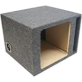 ASC Single 12" Subwoofer Kicker Square L3 L5 L7 Vented Port Sub Box Speaker Enclosure