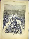 Funeral Blanqui Cortege Cemetery Pere-Lachaise 1881