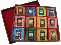 Bentley's Royal Classic Open Top Wooden Tea Chest, 12 Flavor, 120 Tea Bag Set