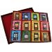 Bentley's Royal Classic Open Top Wooden Tea Chest, 12 Flavor, 120 Tea Bag Set