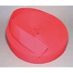 BULK-STRAP N34102R Webbing,Nylon,102Ftx3/4In,Red,2800Lb