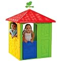 Spielhaus Sommerfrische Kinder Gartenhaus mit Wetterhahn in and out 152 cm H�he!