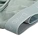 DAVID ARCHY Men's Underwear Bamboo Rayon Breathable Super Soft Comfort Lightweight Pouch Briefs No Fly in 4 Pack (S, Green/Gray)