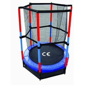 Compagnie Rodgers - 9930 - Jeu de Plein Air - Trampoline 1M40 + Filet de Protection Compagnie Rodgers - 9930 - Jeu de Plein Air - Trampoline 1M40 + Filet de Protection