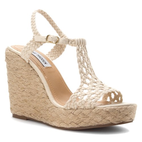 Steve Madden Women's Manngo Espadrille,Natural,10 M US