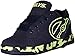 Heelys Boys' Twister x2 Sneaker, Grey/Black/Orange, 4 M US Little Kid