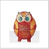 Jewelry Trinket Box with Crystal - Owl Design