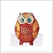 Jewelry Trinket Box with Crystal - Owl Design