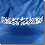 Bridal Tiara With Crystal Arches 55116