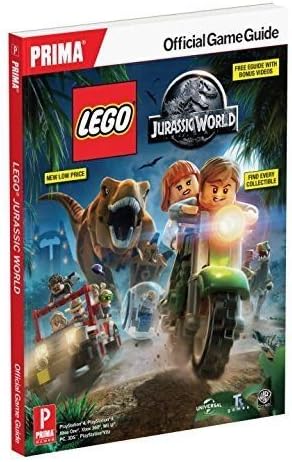 LEGO Jurassic World: Prima Official Game Guide by Rick Barba Paperback NEW