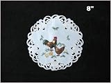 Rooster Doily, 8