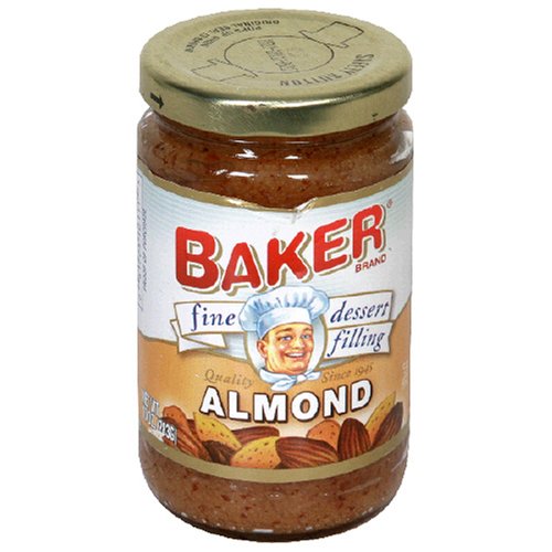 Baker Fine Dessert Filling, Almond, 10-Ounce Jars (Pack of 8) by Almonds