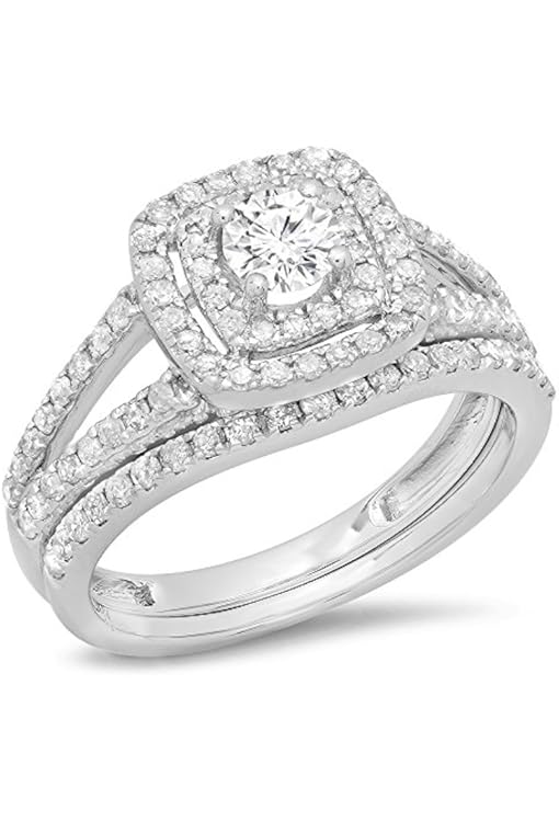 Split shank halo engagement rings canada