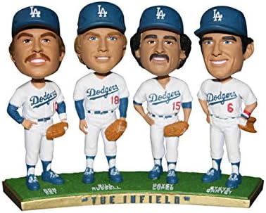 "The Infield" Bobblehead Dodgers 2012 Sga Cey Garvey Lopes Rusell