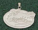Florida Gators Giant 1 7/8 W x 1 1/4 H Gator Head Pendant - 14KT Gold Jewelry