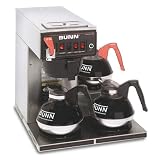 Bunn 12-Cup Automatic Brewer w Three Warmers by SHOPZEUS