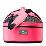 Sleepypod Medium Mobile Pet Bed, Blossom Pink