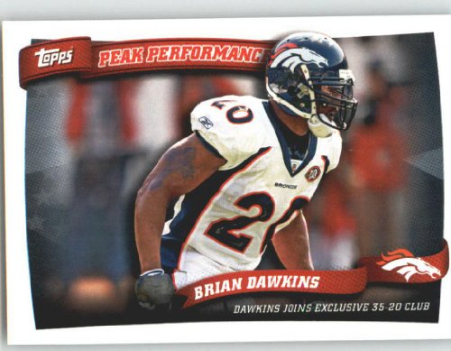 2010 Topps Peak Performance #PP44 Brian Dawkins - Denver Broncos (Football Cards)