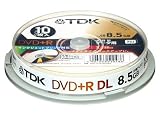 『TDK DVD+Rデータ用 片面2層8.5GB 2.4倍速対応 ホワイトプリンタブル ポットケース入り10P [DVD+R85PWX10PN]』の写真