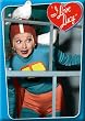 I Love Lucy Football Refrigerator Magnet