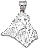 Purdue Boilermakers Solid Sterling Silver Speed Train Giant Pendant
