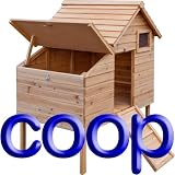 Chicken Coop Large Hen house Poultry shed (for up to 6 Chickens)