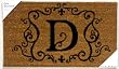 Monogram Coir Doormat Insert - D