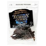 SnackMasters All Natural Range Grown Gourmet Turkey Jerky, Teriyaki, 4-Ounce Packages (Pack of 8)
