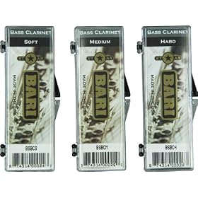 Bari Star Bass Clarinet Reed, Medium by 