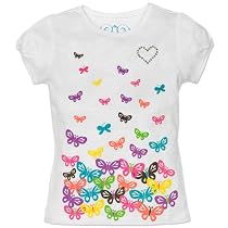 Printed Rhinestone Tee