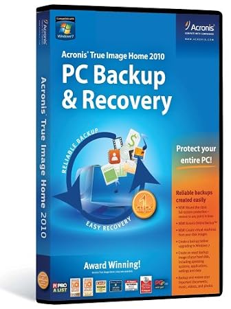 Acronis True Image Home 2010 [Old Version]