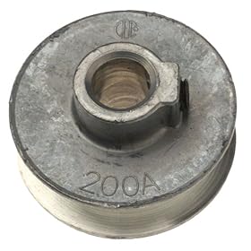 Pulley Die Cast 2 Inch Diameter 1/2 Inch Bore